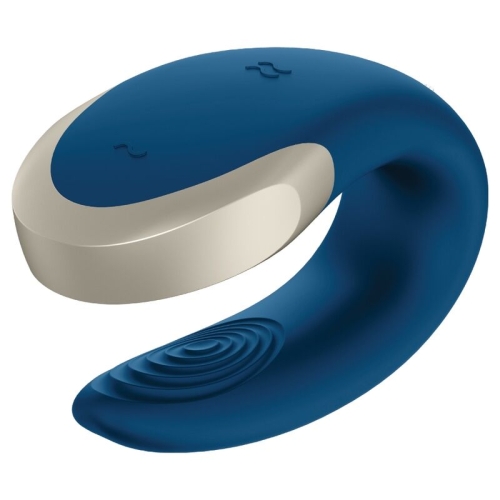 Double Love Luxury Partnervibrator Blau | Satisfyer