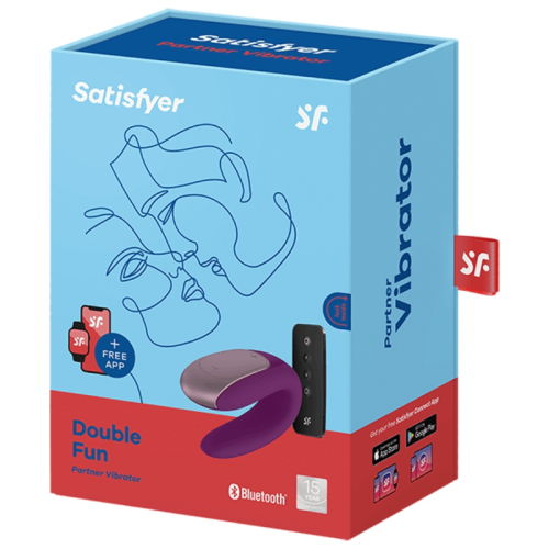 Double Fun Partnervibrator Lila | Satisfyer