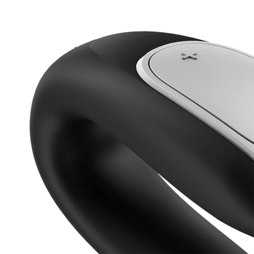Double Fun Partnervibrator Schwarz | Satisfyer
