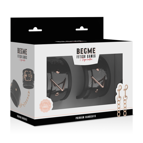 Premium Handschellen | Begme Black Edition