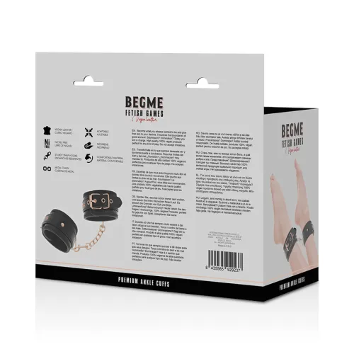 Premium handcuffs – Beg Me Black Edition