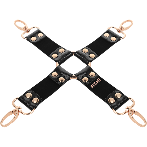 Vegane Leder Hog Krawatte | Begme Black Edition