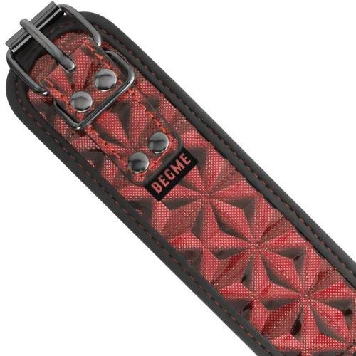 Halsband Mit Ketten Und Nippelklemmen – Beg Me Red Edition