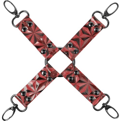 Hog Krawatte Veganes Leder | Begme Red Edition