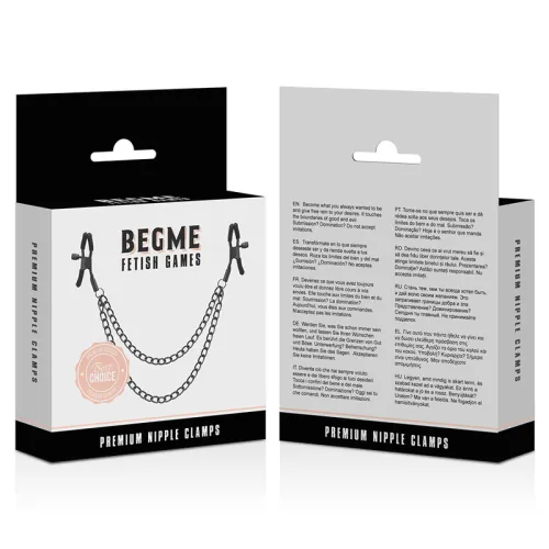 Nipple Clips with Chain – Begme Red Edition