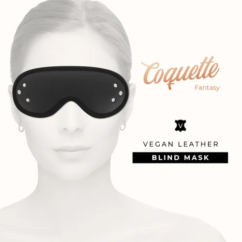 Fantasy Vegan Leather Mask – Coquette Chic Desire