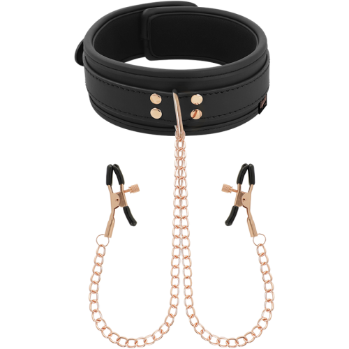 Fantasy Nippelklemmen Halskette Mit Neoprenfutter | Coquette Chic Desire