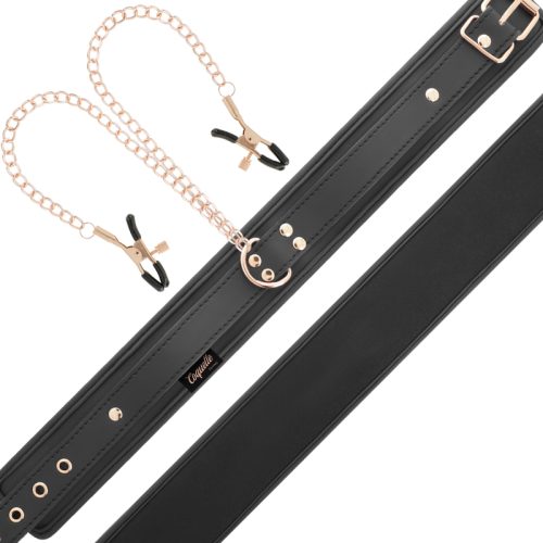 Fantasy Nippelklemmen Halskette Mit Neoprenfutter | Coquette Chic Desire
