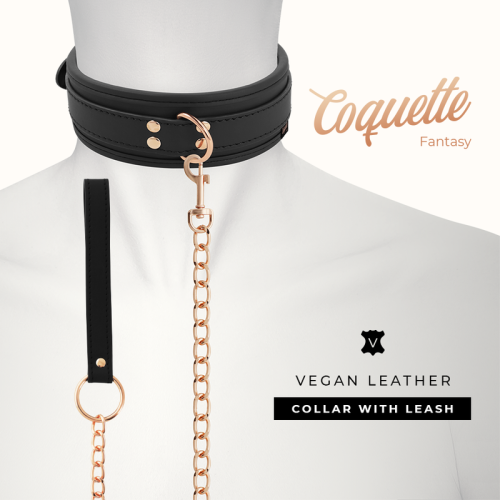Vegane Leder Fantasy Halskette Mit Riemen | Coquette Chic Desire