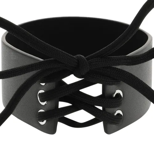 Veganes Leder Halsband – Coquette Chic Desire