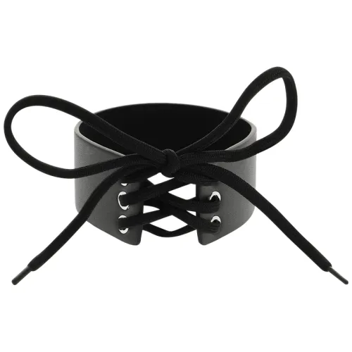 Veganes Leder Halsband – Coquette Chic Desire