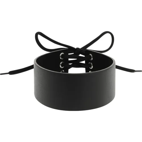Veganes Leder Halsband – Coquette Chic Desire