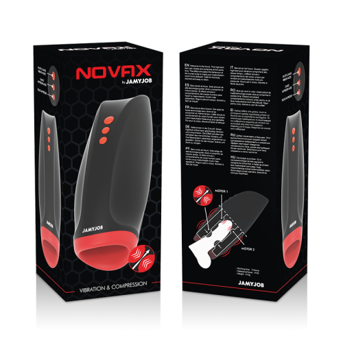 Novax Masturbator Mit Vibration Und Kompression | Jamyjob