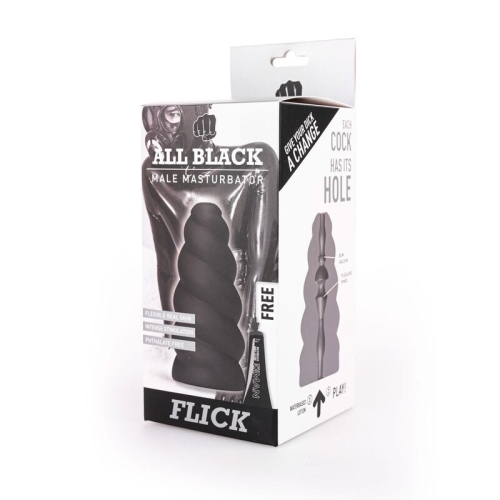 Flick Masturbator | All Black