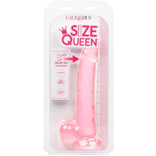 Queen Dildo Rosa 20.3cm | Calex