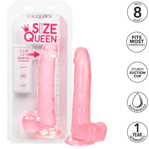 Queen Dildo Rosa 20.3cm | Calex
