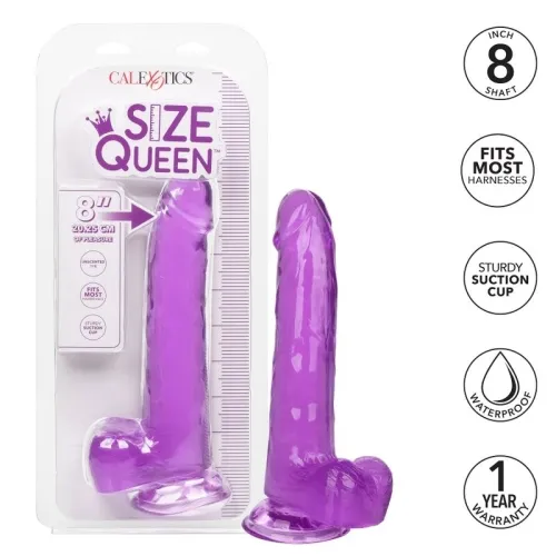 Queen Dildo Lila 20.3cm – Calex