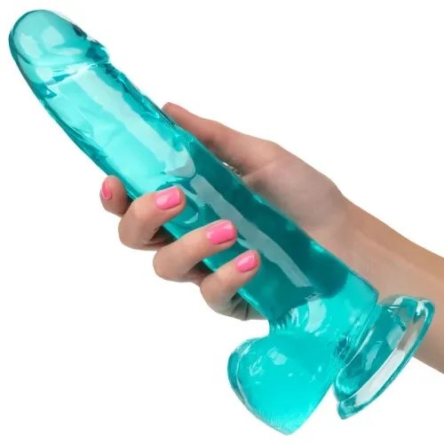 Queen Dildo Blau 20,3cm – Calex