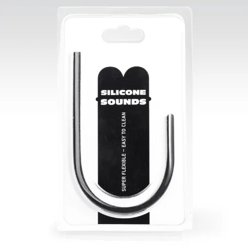 Silicone Urethral Dilator 6mm – All Black