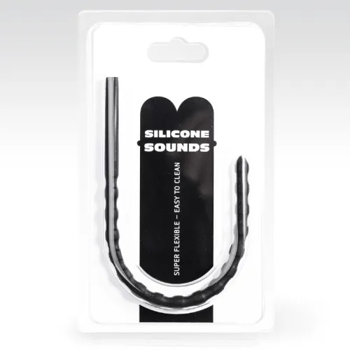 6/8mm Silikon Harnröhrensonde – All Black