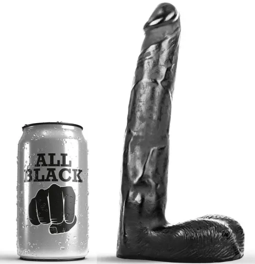 Realistischer Dildo 21cm – All Black