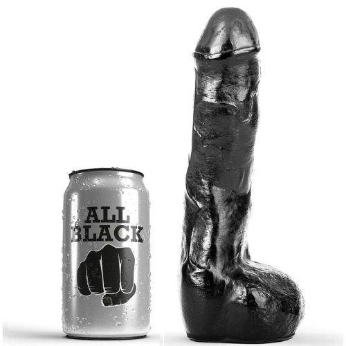Realistischer Anal Penis 20cm | All Black