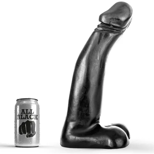 Realistischer Schwarzer Fisting Dildo 29cm – All Black