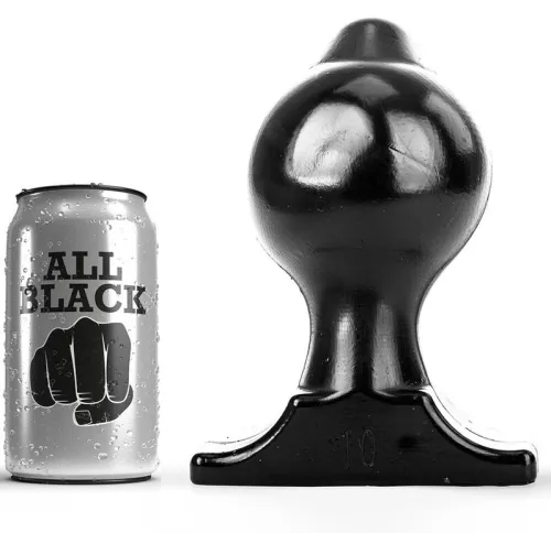 Buttplug 17,5cm 10 Breite – All Black