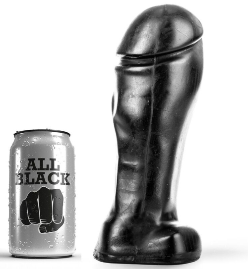 Dong 22cm Mit Breiter Spitze | All Black