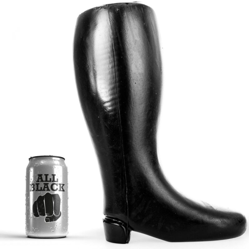 Riesiger Weicher Fistingstiefel 31cm | All Black