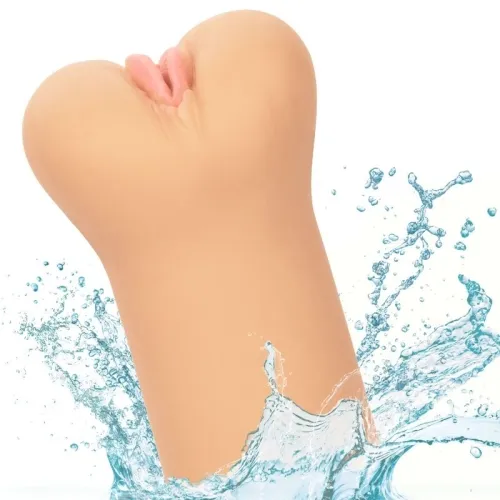 Boundless Vulva Masturbator Light Tone – Calex