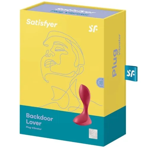 Backdoor Lover Vibrationsstecker Rot | Satisfyer