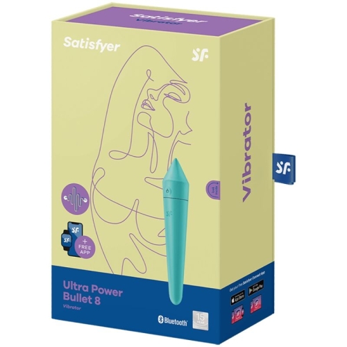 Ultra Power Bullet 8 Türkis | Satisfyer