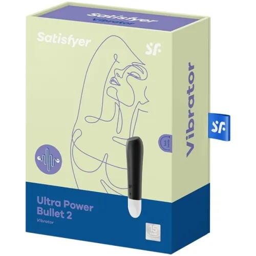 Ultra Power Bullet 2 - Schwarz – Satisfyer