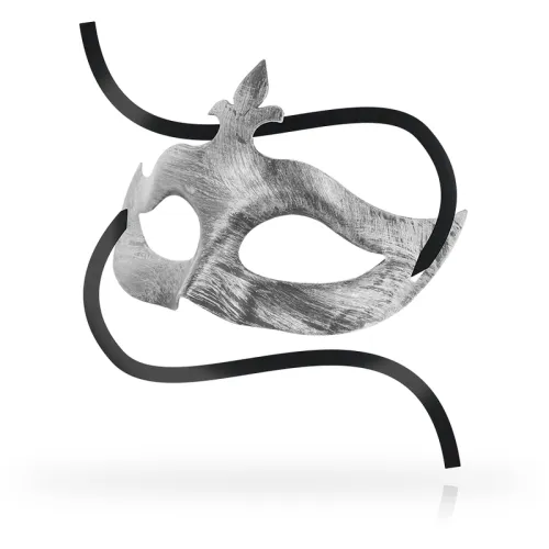 Masken Flower De Lis Silber Maske – Ohmama