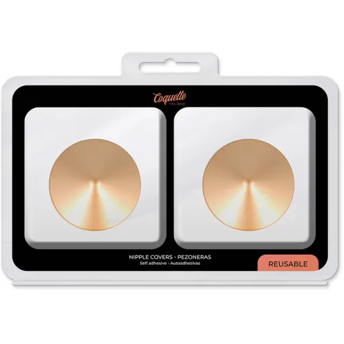 Nipplepatch Goldene Kreise – Coquette Chic Desire