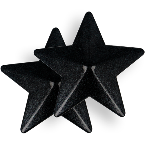Nipplepatch Mit Schwarzen Sternen | Coquette Chic Desire nah