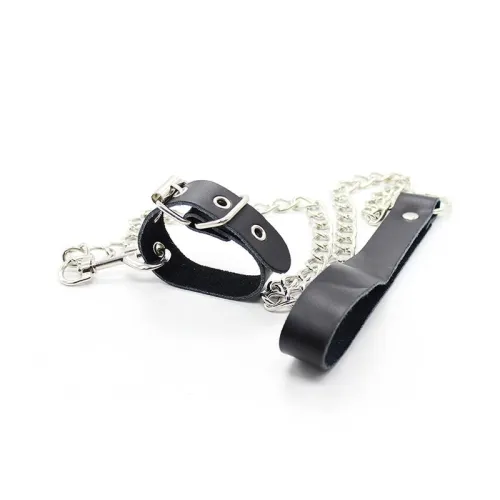 Penis Necklace and Leather Bracelet with Metal Cord – Ohmama
