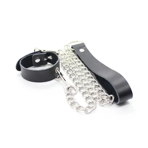 Penis Necklace and Leather Bracelet with Metal Cord – Ohmama