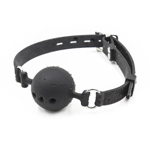 Atmungsaktiver Ballknebel Aus Silikon, Grösse L | Ohmama