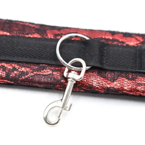 Handschellen Aus Samt Mit Nylonband – Ohmama