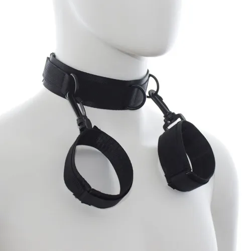 Handcuffs and Nylon Collar – Ohmama