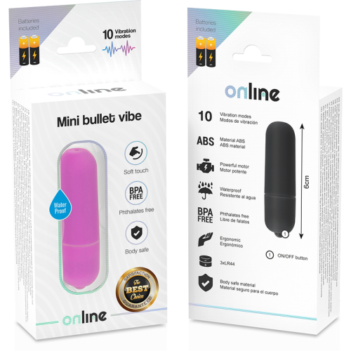 Vibrierende Mini Kugel Lila | Online