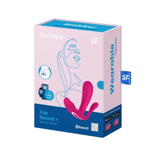 Top Secret Plus Vibrator Pink | Satisfyer