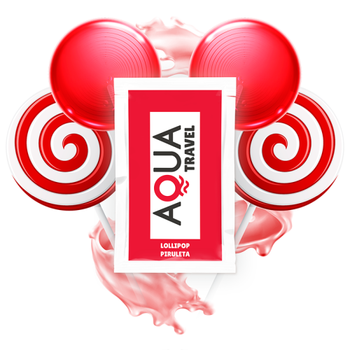 Aqua Travel Lollipop Flavour Schmiermittel Auf Wasserbasis 6ml
