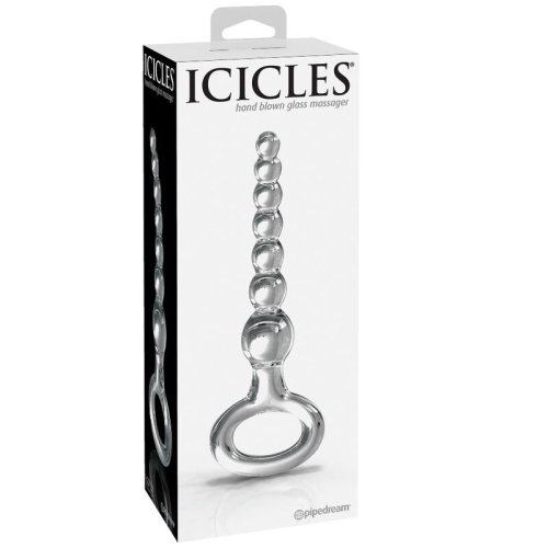 Nr. 67 Handgeblasener Glasdildo | Icicles