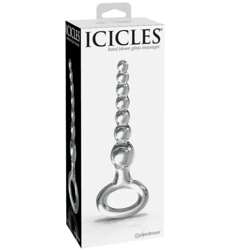 Nr. 67 Handgeblasener Glasdildo – Icicles