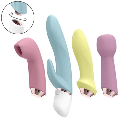 Marvelous Four Vibrator & Luftpulsset | Satisfyer