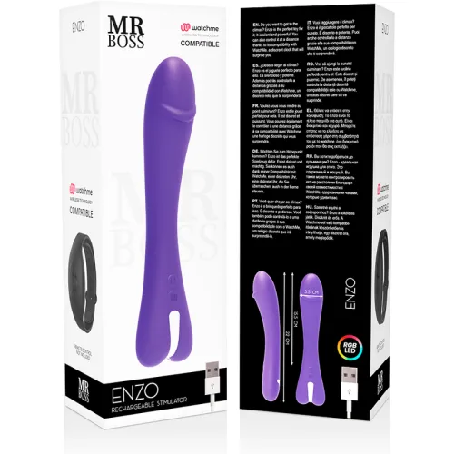 Enzo Vibrator Watchme Compatible | Mr Boss