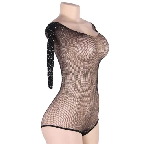 Teddy - Langarm Fishnet S/M – Subblime